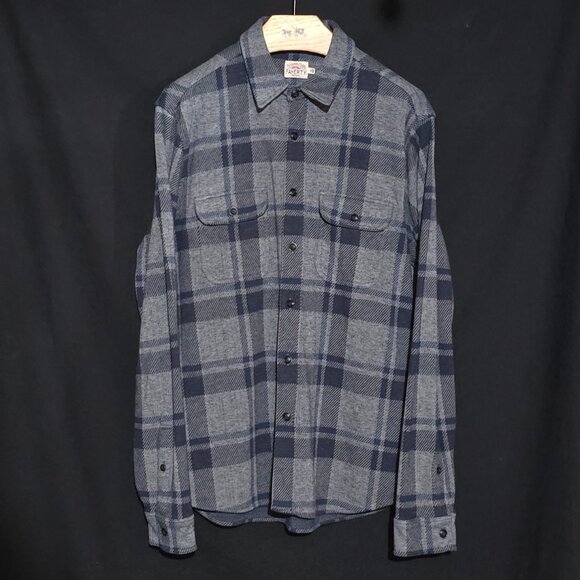 Faherty Other - Faherty MXF2201-GSA Legend Sweater Shirt - Gray Seas Plaid - Sz M*
